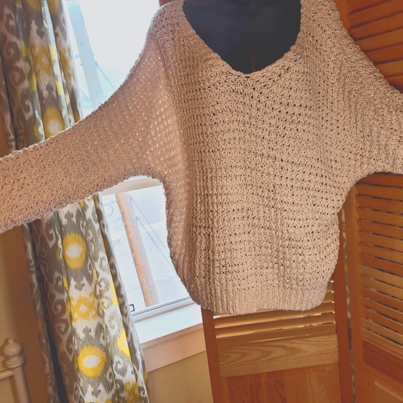 Cream Knit Sweater - Picture 2 of 5